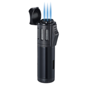 ARTEMIS BLACK TRIPLE FLAME LIGHTER VISOL