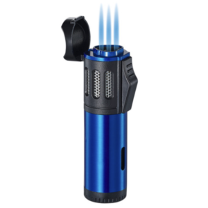 ARTEMIS BLUE TRIPLE FLAME LIGHTER VISOL