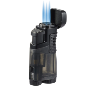 BISON BLACK TRIPLE TORCH LIGHTER VISOL