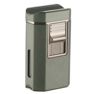 BOULDER GREEN CRACKLE LIGHTER VISOL
