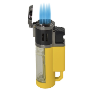 BUFFALO YELLOW QUAD FLAME LIGHTER VISOL
