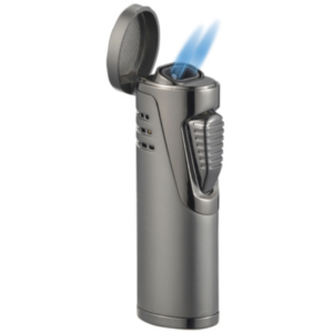 CRADLE GUN MATTE DUAL TORCH LIGHTER VISOL