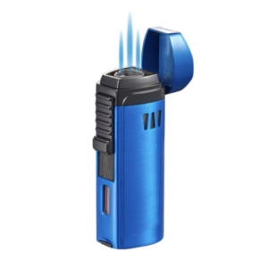 DENALI BLUE TRIPLE TORCH LIGHTER VISOL