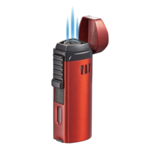DENALI RED TRIPLE TORCH LIGHTER VISOL