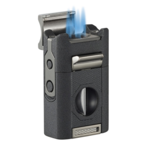 JOPLIN BLACK QUAD TORCH LIGHTER VISOL
