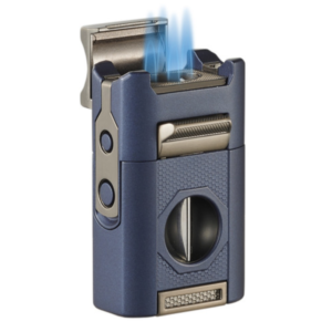 JOPLIN BLUE QUAD TORCH LIGHTER VISOL