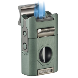 JOPLIN GREEN QUAD TORCH LIGHTER VISOL