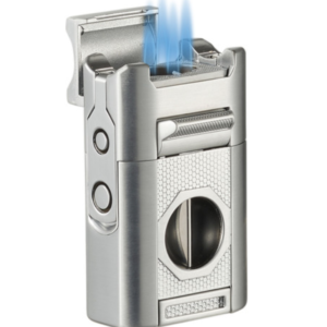 JOPLIN SILVER QUAD TORCH LIGHTER VISOL