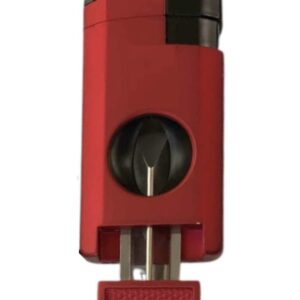 KAMET BURGUNDY TRIPLE TORCH LIGHTER VISOL