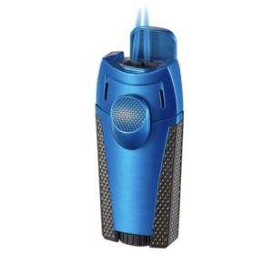 MERU BLUE DUAL TORCH LIGHTER VISOL