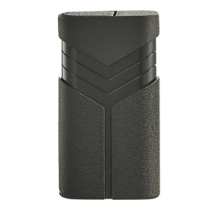 MITCHELL BLACK CRACKLE DUAL TORCH LIGHTER VISOL