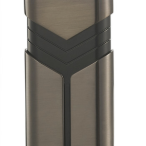 MITCHELL GUNMETAL DUAL TORCH LIGHTER VISOL