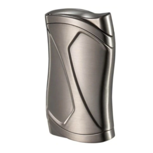 PISCO GUNMETAL DUAL TORCH LIGHTER VISOL
