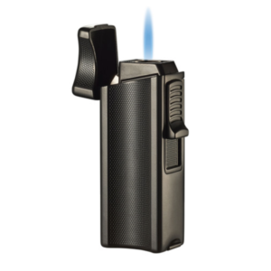 RIDGE BLACK SINGLE FLAME LIGHTER VISOL