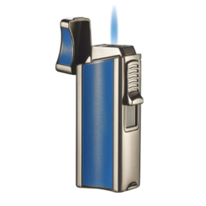 RIDGE BLUE SINGLE FLAME LIGHTER VISOL