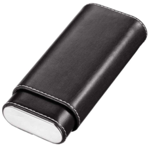 SANTA FE BLACK 3 CIGAR CASE - 701 VISOL