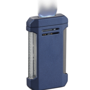 VINSON BLUE MATTE FLAT FLAME LIGHTER VISOL